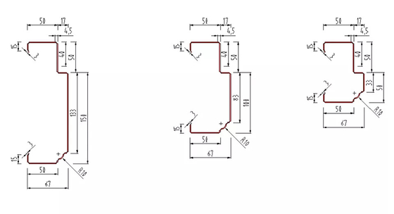 4.5kw المتداول مصراع الشرائح لفة تشكيل آلة محول PLC