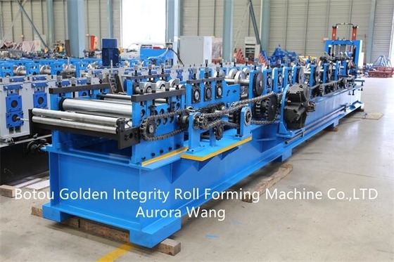 الإطار الصلب Z Purlin آلة الحجم قابلة للتبديل 80-300mm CE ISO9001