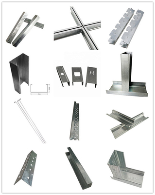 C Track Metal Stud آلة تشكيل 4KW أوميغا لفة تشكيل آلة