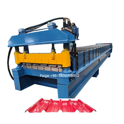 آلة تشكيل لوحة السقف المعدني TR4 TR5 ، Q235 Steel