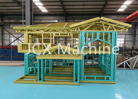 سمك 0.75-1.2mm آلة تأطير الصلب مقياس الضوء 300-700m / h