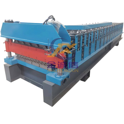 380V 50Hz 3 مراحل تشكيل لفة الأسقف آلة Delta PLC Control