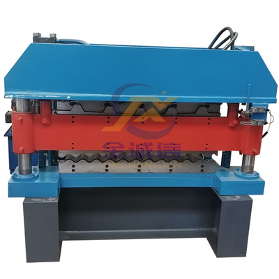 380V 50Hz 3 مراحل تشكيل لفة الأسقف آلة Delta PLC Control