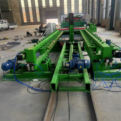 قطع الصفائح الفولاذية الملونة لطول آلة التحكم PLC 30KW